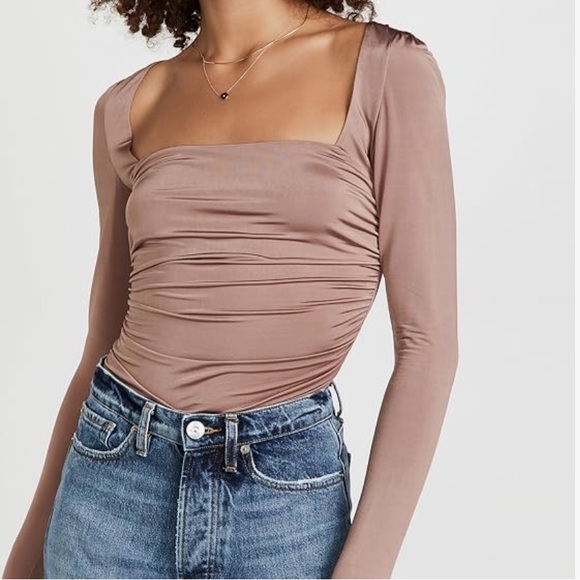 NWT Free People Women's Wind Down Layering Top, Strawberry Roan, S - Picture 2 of 5